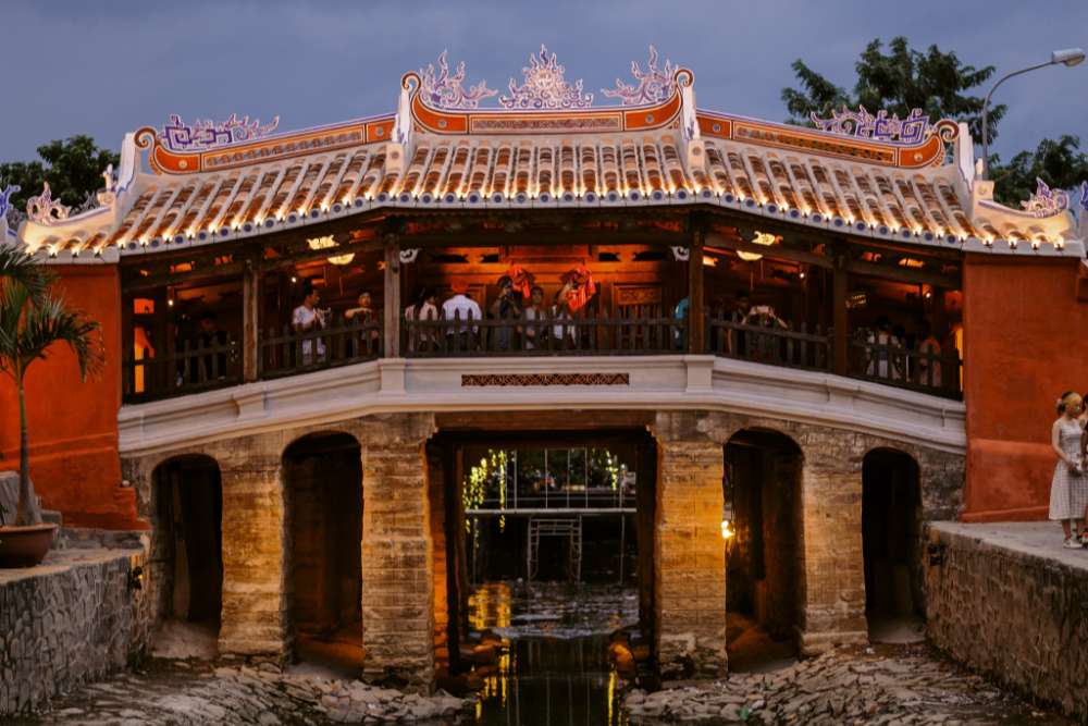 le pont-pagode japonais à hoi an